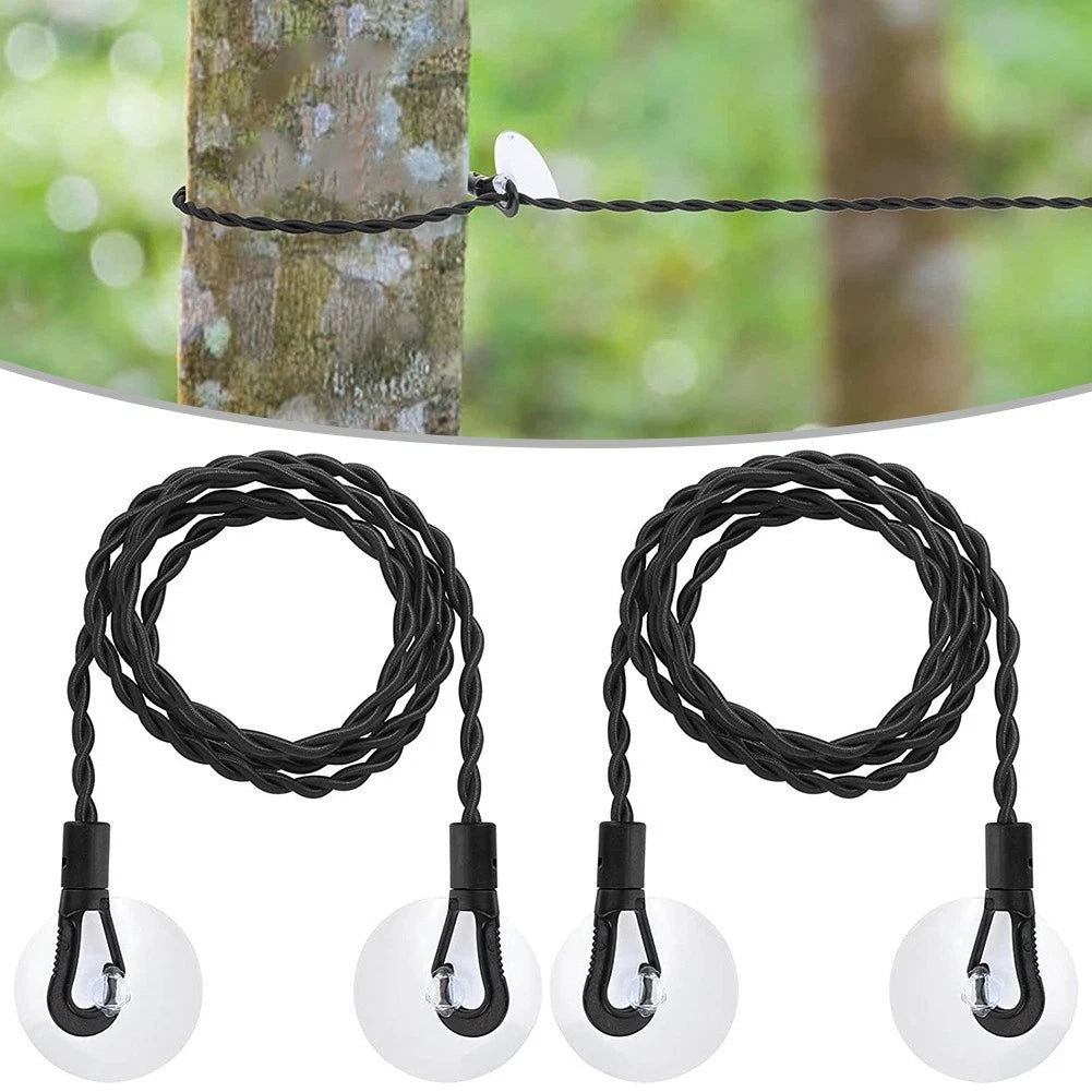 Camping Laundry Rope for Outdoor Use - Compact Size, Easy Installation