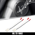 2pcs Speaker Connector Harness Adapter Replacement for Jeep Dodge 1984–2002