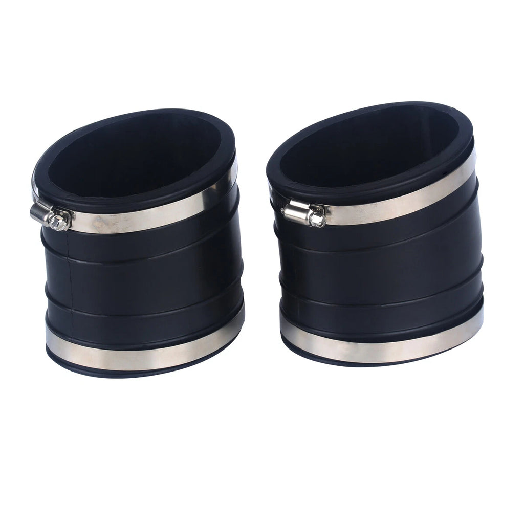 Lower Bent 4 Inch Exhaust Bellows for Mercruiser (Replaces 32-14358001, 32-14358T)