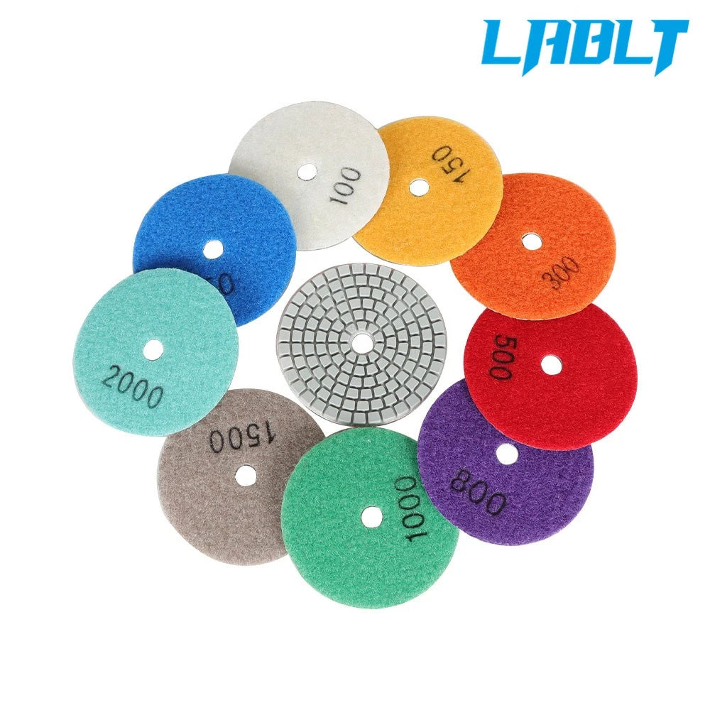 Diamond Polishing Kit with 3" Backer Pad for LABLT (11×)