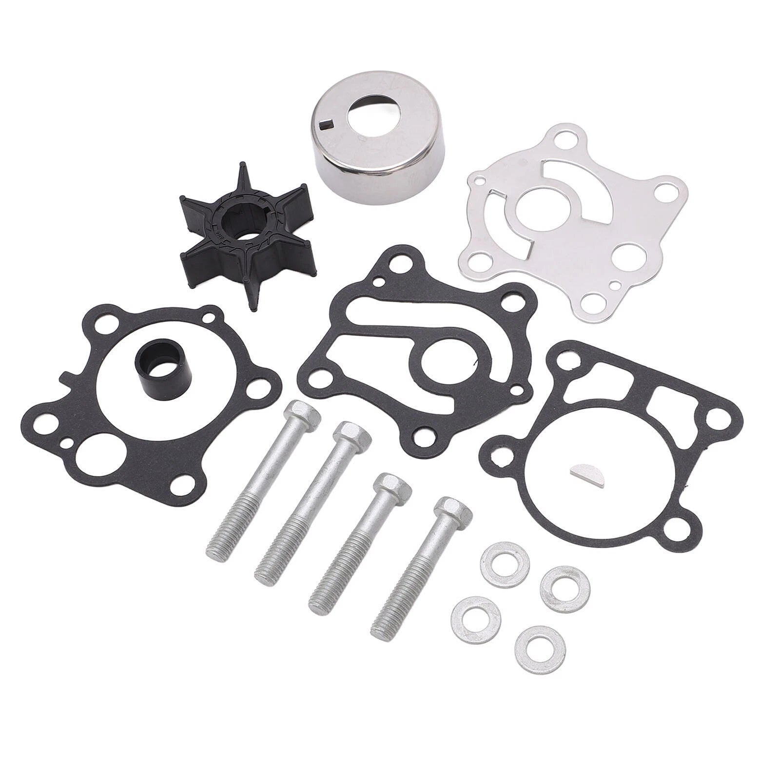 Water Pump Kit for Yamaha Outboard Motors 40HP 50HP (6H4-W0078, 6H4-W0078-00)