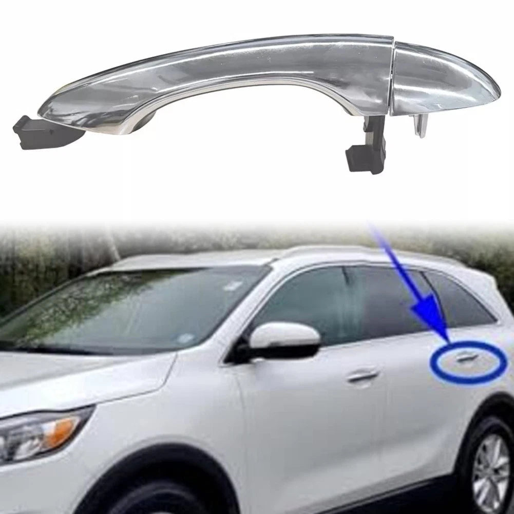 Left Side Chrome Door Handle for Kia Sorento (2016–2020) 82651C5010