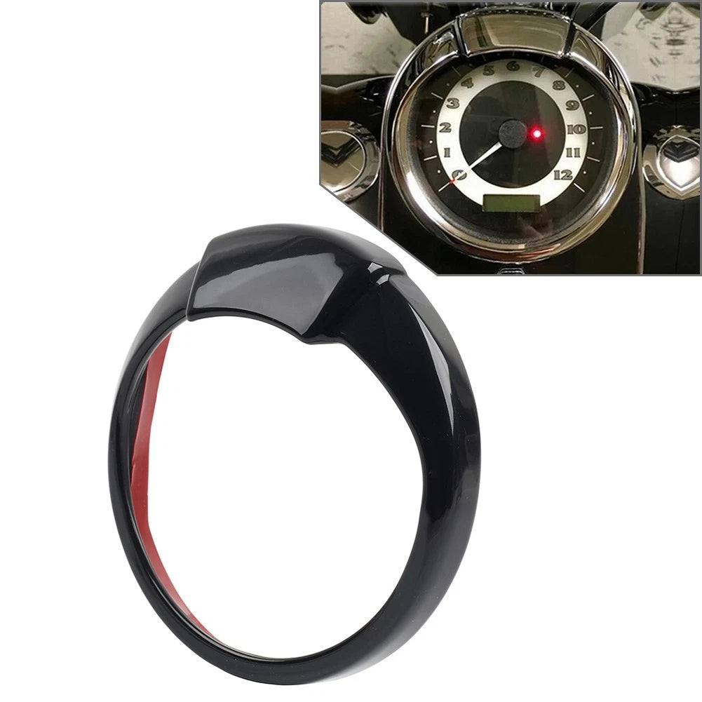 5" Gauge Visor Ring Speedometer Cover Bezel for Harley Dyna Road King Softail