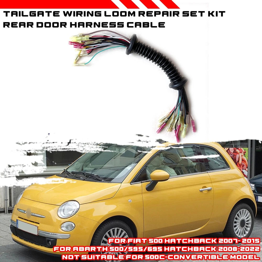 Tailgate Wiring Harness for Fiat 500 (2007–2015) 51798181