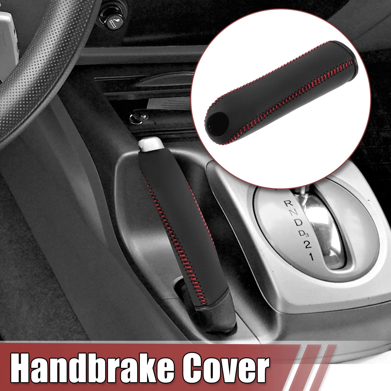 Faux Leather Handbrake Cover Replacement for Subaru Impreza Outback Legacy (2008–2017)