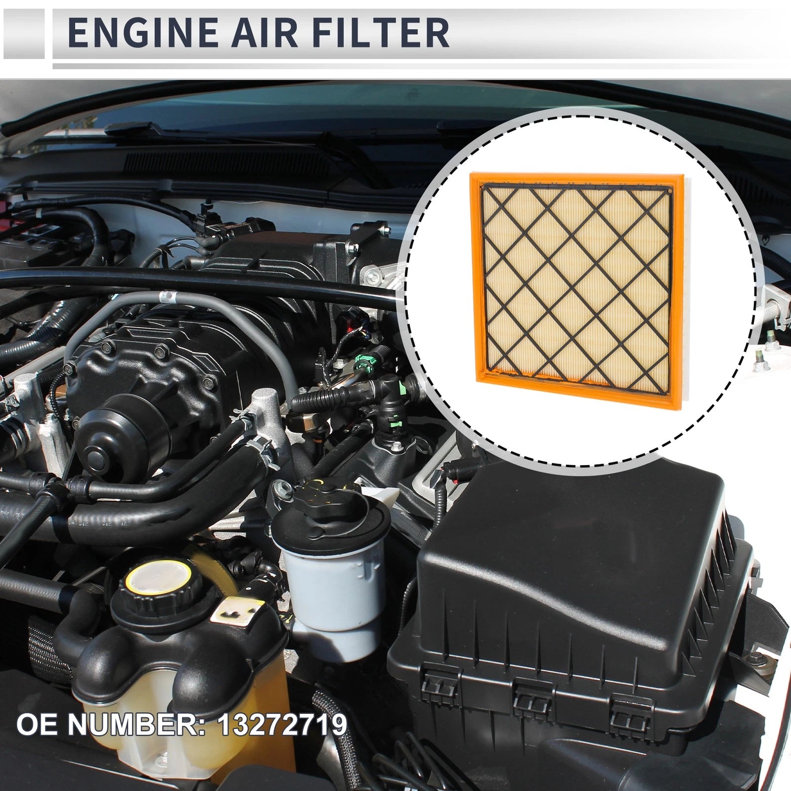 Engine Air Filter Replacement for Chevrolet Cruze (2011–2016)