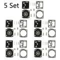 Set of 5 Carburetor Carb Kits for Husqvarna 345 346 353 (RB-122)