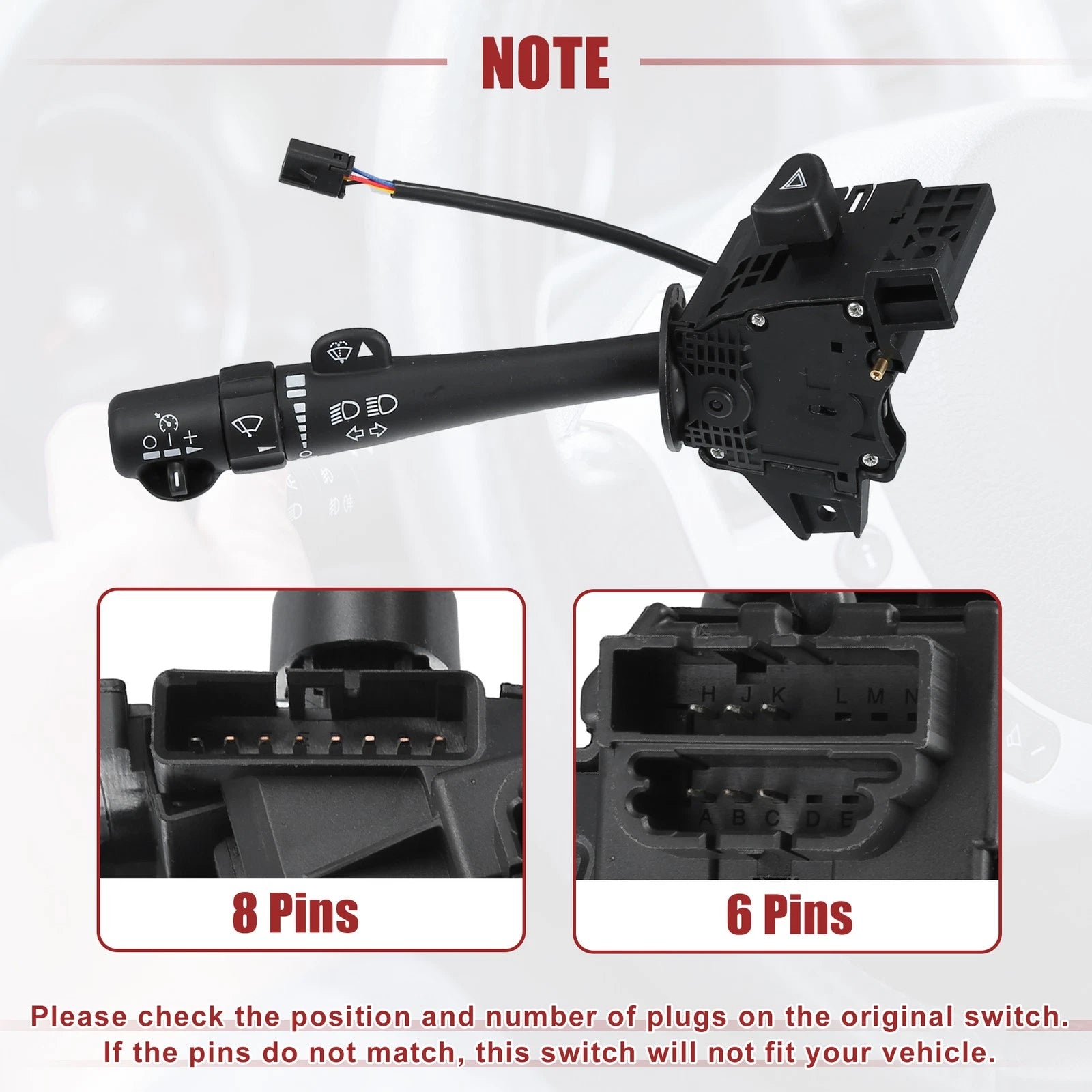 Turn Signal Switch for Cadillac (No. 12450067)