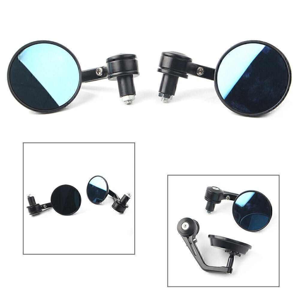 Rearview Side Mirror for Motorcycle Dirt Bike Bobber (7/8" Handlebar)