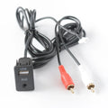 Car Audio Interface Cable for Navigation Use (USB to 2RCA)