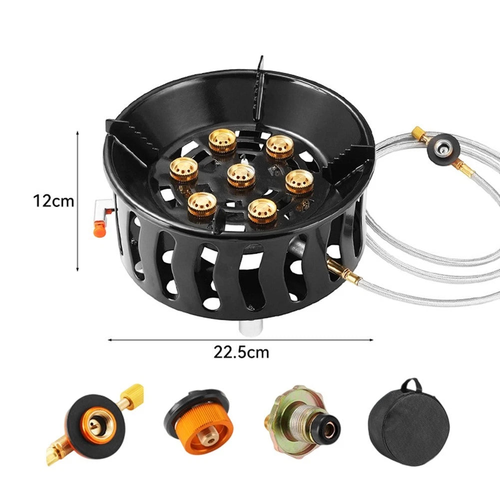 Portable Gas Burner for Camping Trip (19800W)