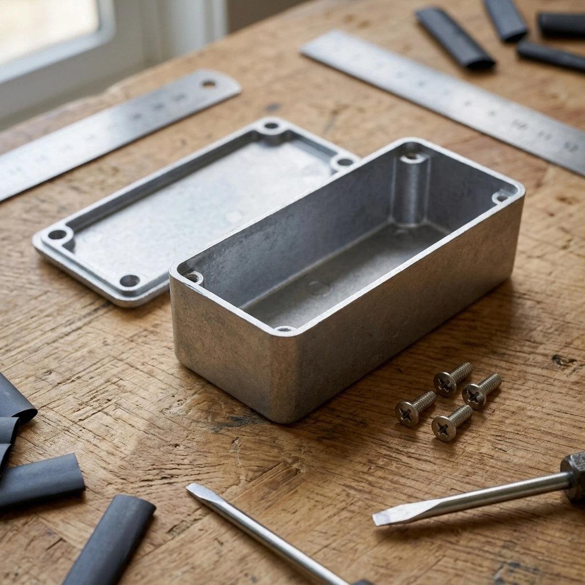 Aluminum DIY Electronics Enclosure Box 90mm x 40mm x 30mm