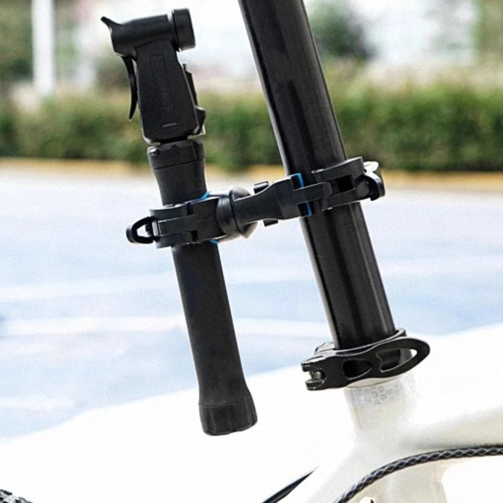 Bike Flashlight Holder for Pump and Flashlight Tubes (20-35mm) Quick Release