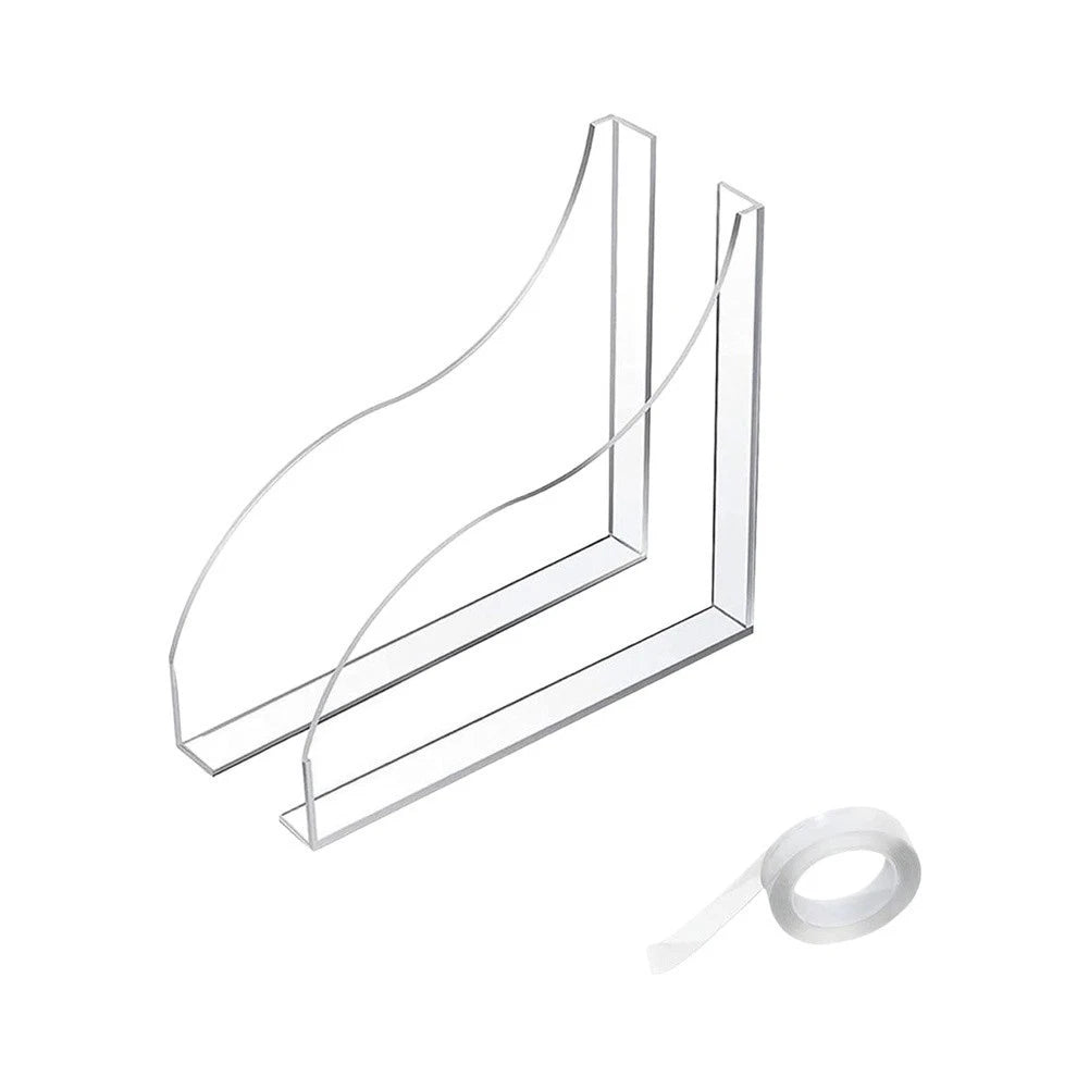 Splash Guard for Bathtub and Sink Sealing (8.6 x 7.4 in)