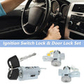 Ignition Switch Door Lock Cylinder Replacement for GMC Canyon Chevy Colorado (2004–2012)