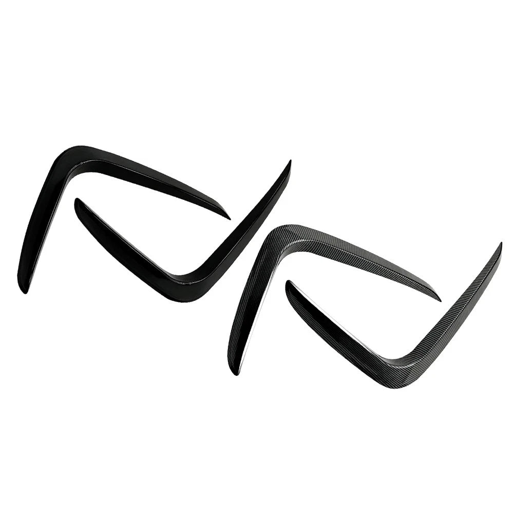 Front Fog Lamp Frame Trim for BMW X3 G01 (2018–2021) Glossy Black