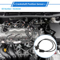 Crankshaft Position Sensor for Saab 9-5 (1998–2009) No. 93236338