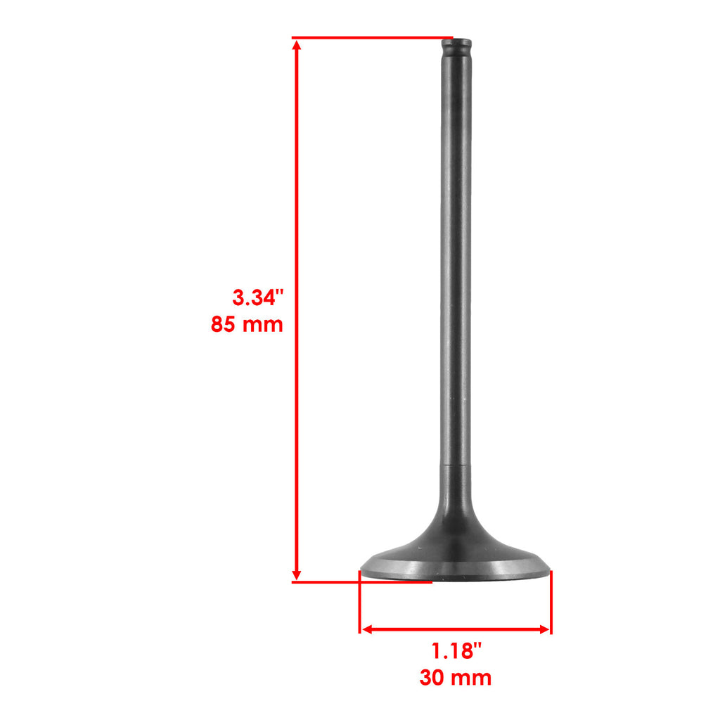 Caltric Exhaust Valve Replacement for Honda CRF450X (2005–2017)