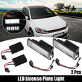 2pcs LED License Plate Light White Replacement for Volkswagen Golf Passat CC (2011–2018)