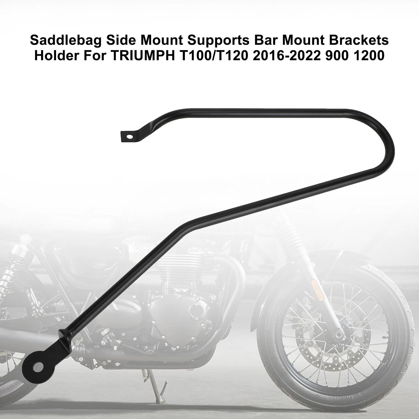Luggage Rack Side Saddle Bag Mount Bracket Left for TR T100/T120 (2016–2022)