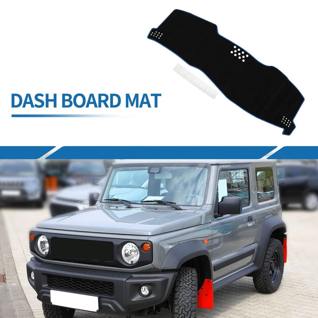 Dashboard Dash Cover Mat Replacement for Toyota Avalon (2005–2010) Black Blue