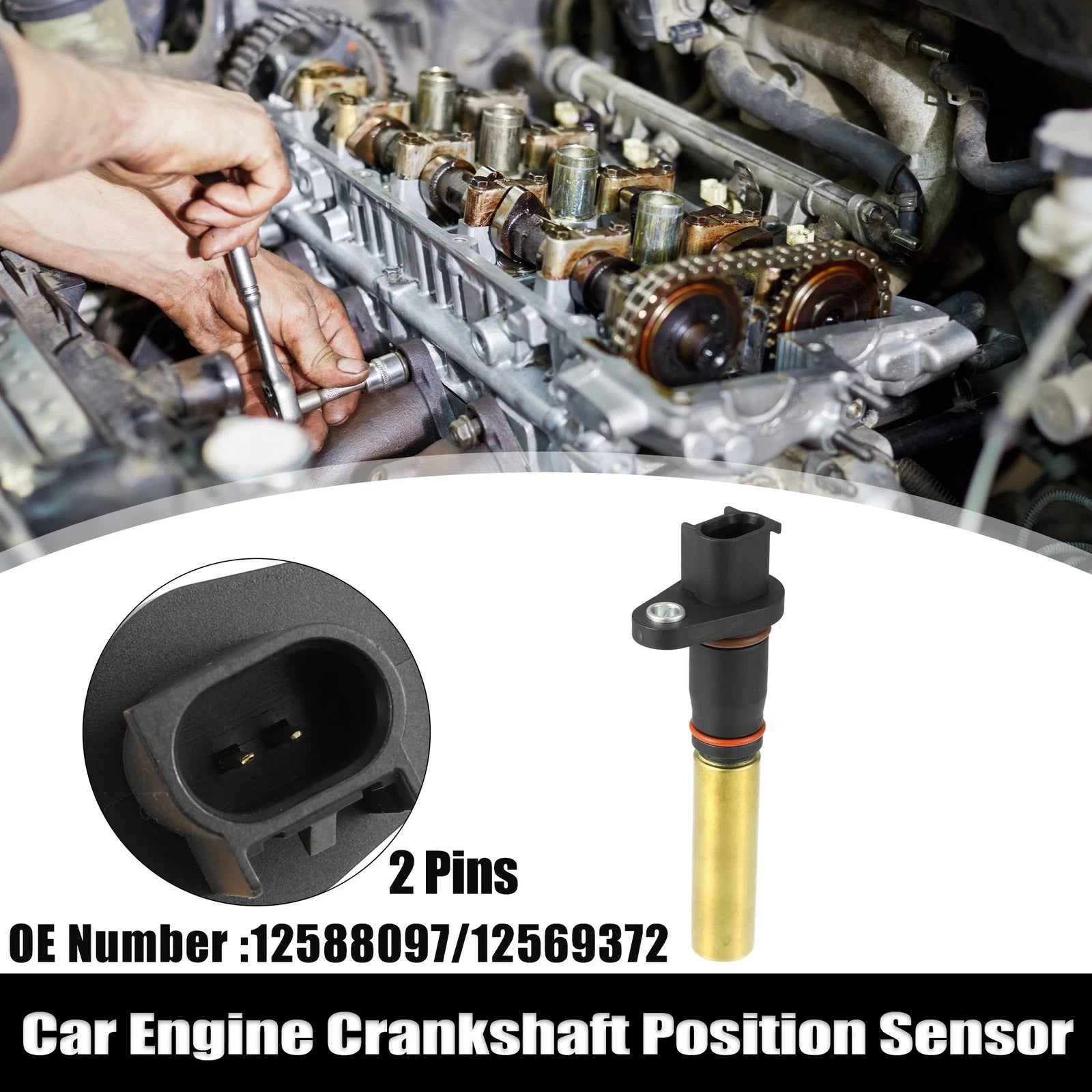 Crankshaft Position Sensor Replacement for Chevy Colorado (2004–2007)