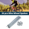 Bicycle Spokes Nipple Set 45 Steel Galvanized for Universal (2000–2025)