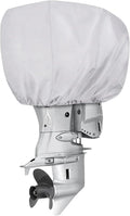 Outboard Motor Engine Cover for Universal Trailerable (60-100 HP) Silver