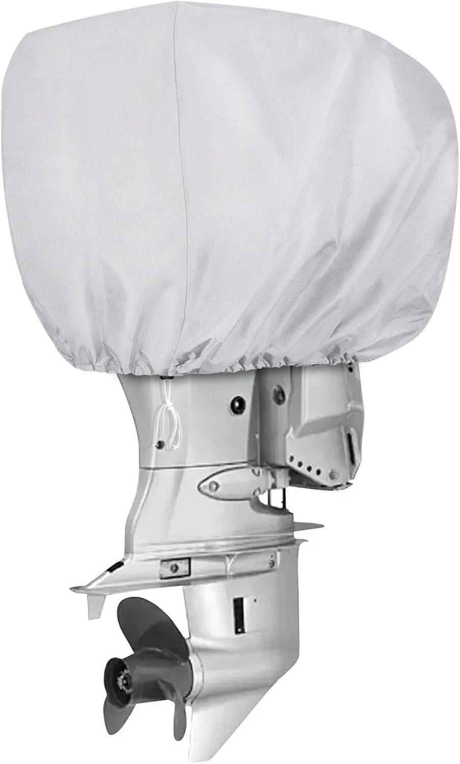 Outboard Motor Engine Cover for Universal Trailerable (60-100 HP) Silver