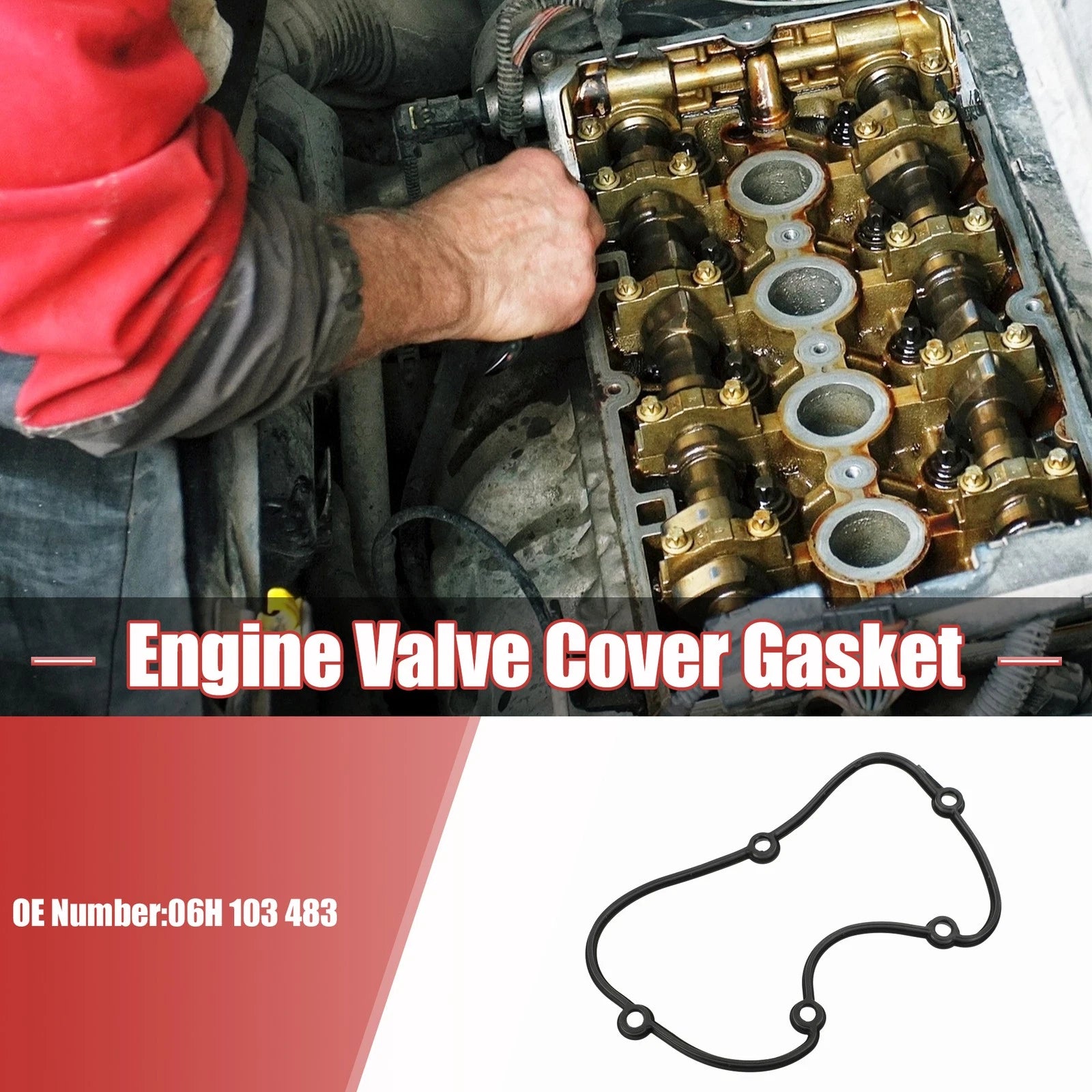 Engine Timing Cover Gasket Replacement for Volkswagen Tiguan (2009–2017)