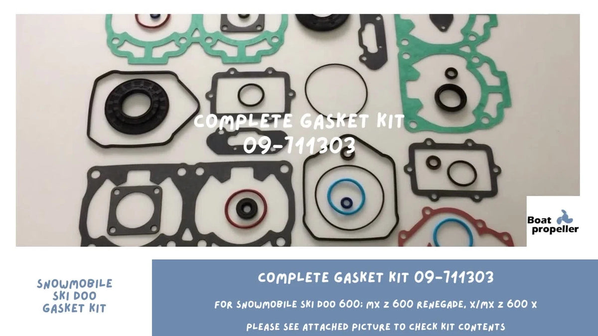 Complete Gasket Kit for Ski Doo MX Z 600 Renegade/X/600RS (2009–2013)