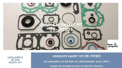Complete Gasket Kit for Ski Doo MX Z 600 Renegade/X/600RS (2009–2013)