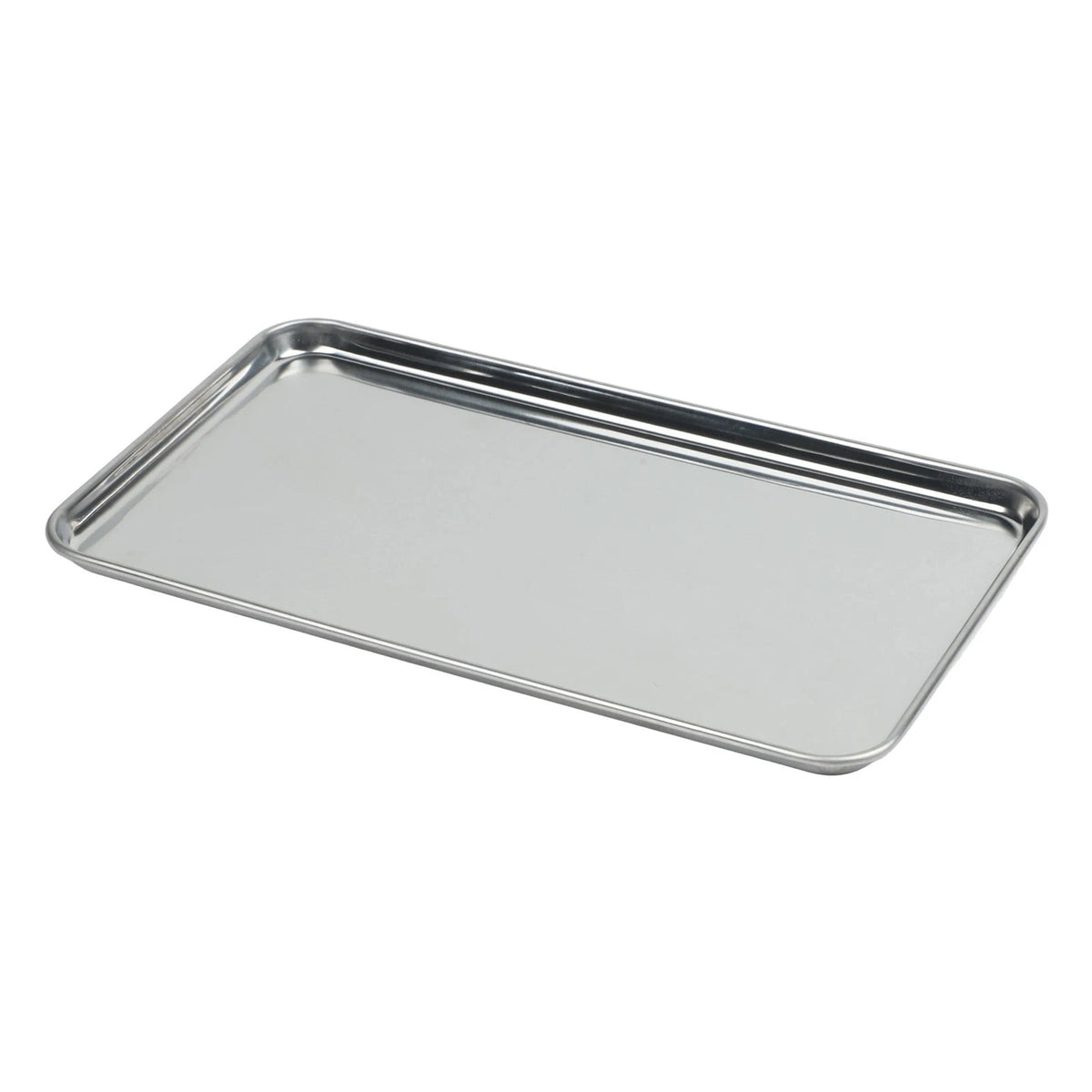 Stainless Steel Flat Bottom Tray for Restaurant and Barbecue Serving