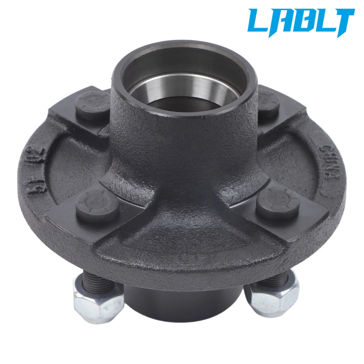 2X BT8 Spindle Trailer Hub Kit for 4 on 4" Bolt Circle (2000lbs)