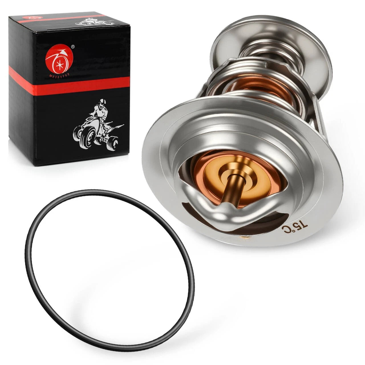Thermostat and O-ring for Honda Super Hawk 1000 VTR1000F (1998–2005) 19300-MBB-003
