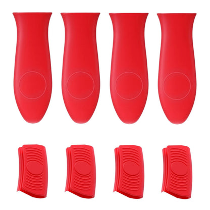 Silicone Pot Handle Holders for (High Temperature Resistance)
