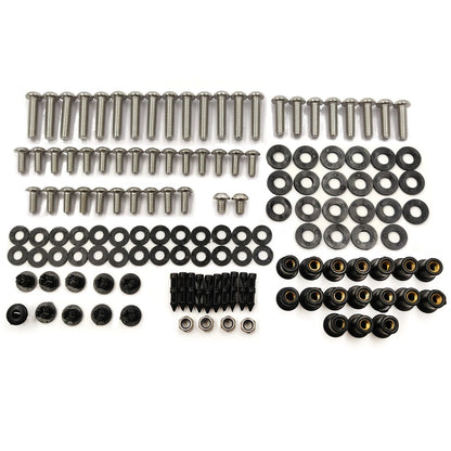 Complete Fairing Bolts Kit for Kawasaki Ninja ZX10R (2004–2005)