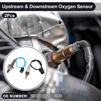 2X Upstream Downstream Oxygen Sensor for Honda Civic 1.8L L4 (2012–2015) No. 2349119
