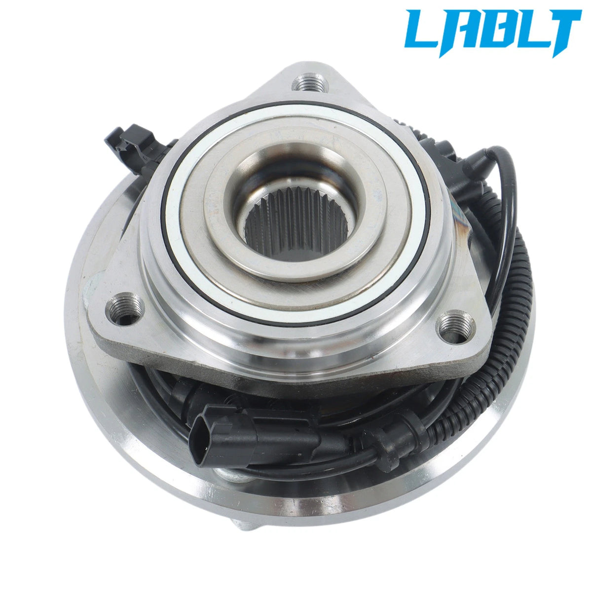Pair Front Wheel Bearing Hub Assembly 5 Lugs w/ABS for Jeep Wrangler (2007–2010)