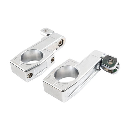 Engine Guard Highway Crash Bar Mount Foot Peg Rest Clamp for Harley