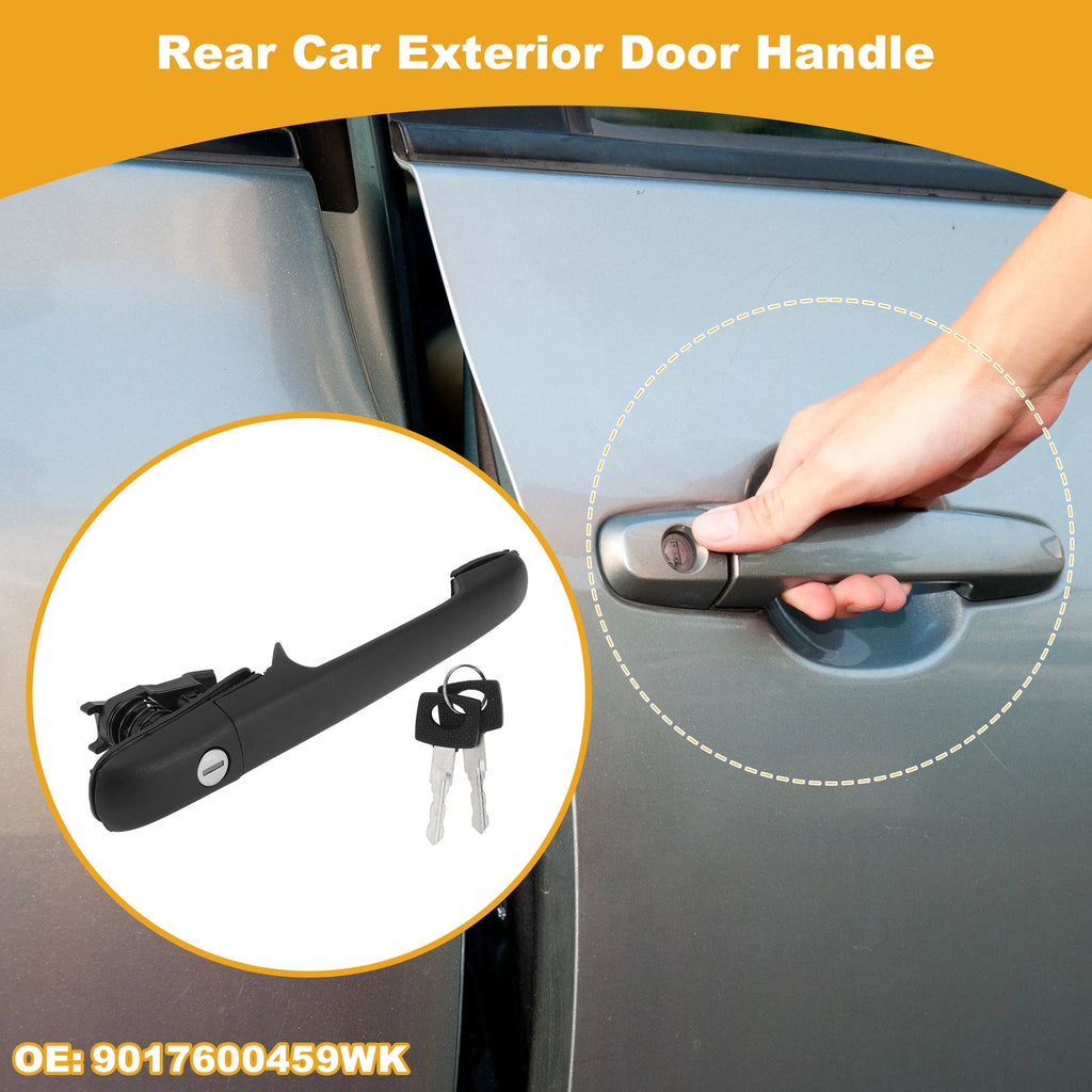 Rear Car Exterior Door Handle Replacement for Mercedes-Benz Sprinter (2003–2006)