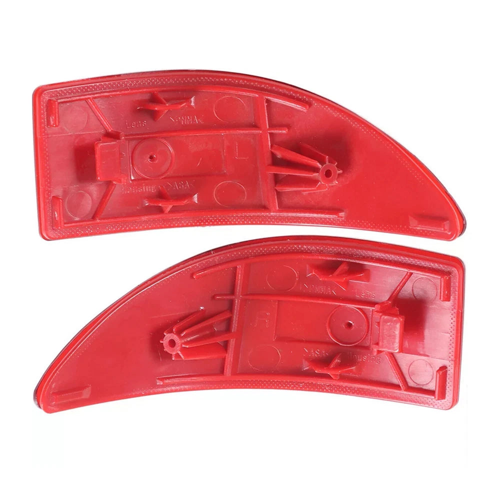1 Pair Rear Bumper Reflector Light Lens Red for Lexus IS250 IS350 (2006–2013)