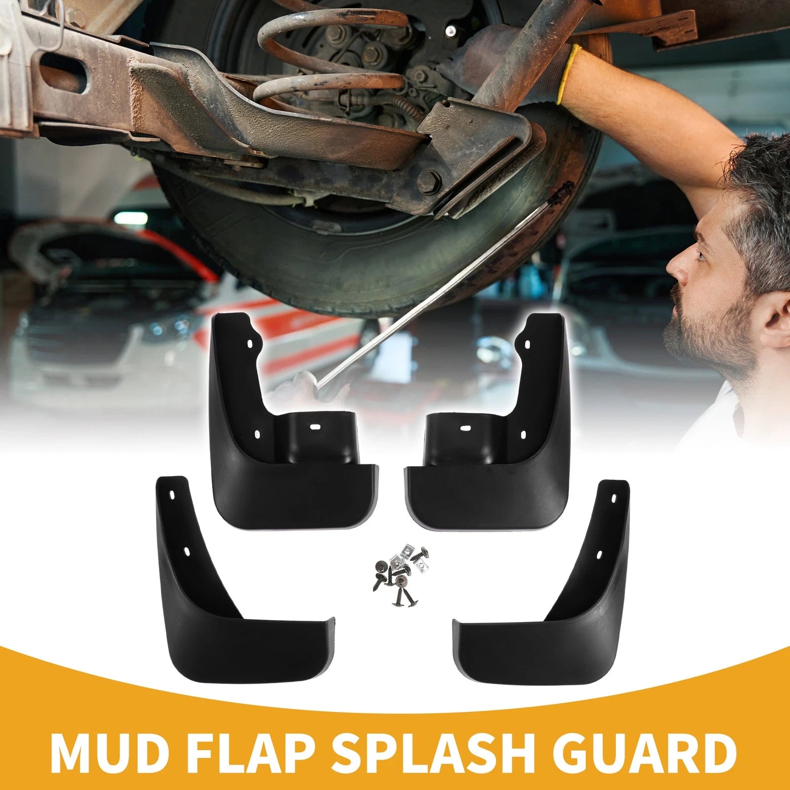 Mud Flap Splash Guard Set for Suzuki Jimny (2005–2018)