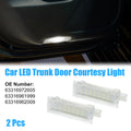 2PCS Trunk Courtesy Light Footwell Lamp Replacement for BMW X3 X5 (2007–2017)