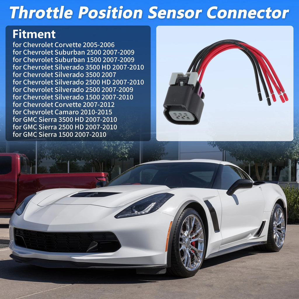 Throttle Position Sensor Connector Replacement for Chevrolet Corvette (2005–2006)
