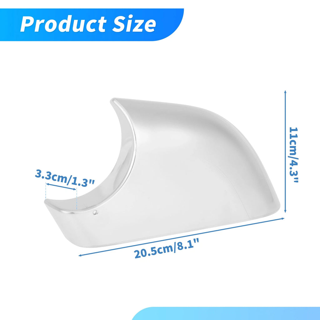 Left Driver Side Chrome Mirror Lower Cover for Tesla Model 3 (2017–2024) No.22873005