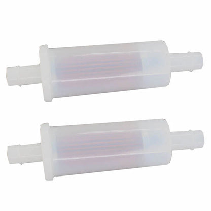 2X Inline Outboard Fuel Filter for Johnson Evinrude OMC (0398327, 398327, 18-7830)