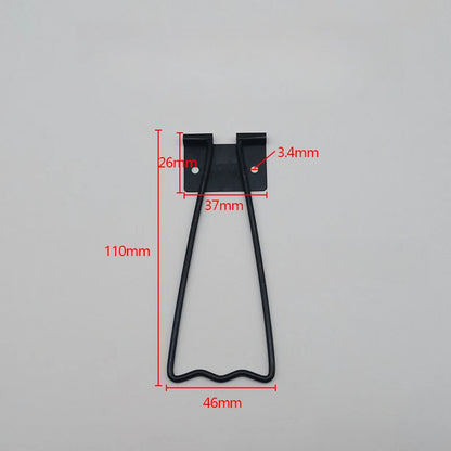 Black Iron Photo Frame Stand Rack for 3-12 Inch Photos