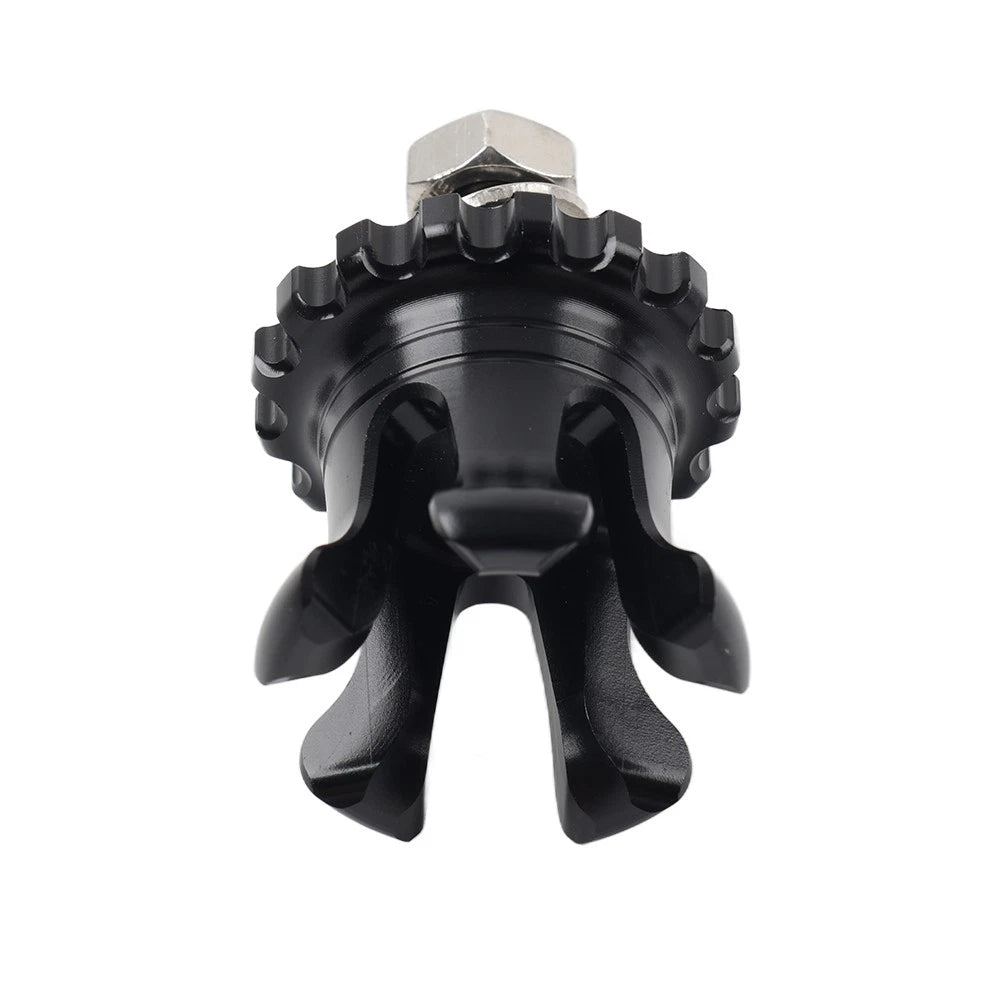 Crown Rear Mudguard Seat Bolt Screw Black For Harley Touring Dyna Softail 96+