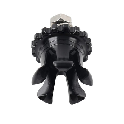 Crown Rear Mudguard Seat Bolt Screw Black For Harley Touring Dyna Softail 96+